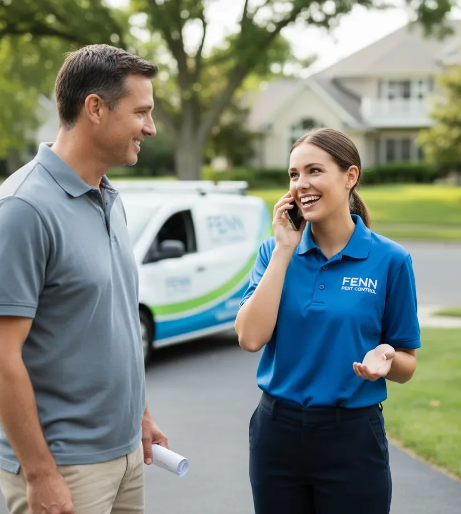 Fenn Pest Control customer support in Hurst